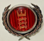 Oem 1972 Ford Gran Torino Grille Emblem 3 Lions Crest D2OB-8216-CA W/ Plate. Fixed Price $94.99.