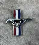 (lh) Running Horse Tri-bar Pony Fender Emblem Logo 94-68 Ford Mustang 94-04 Oem. Fixed Price $89.96.