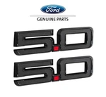 2024-2026 Ford Mustang Gt Oem PR3Z-16228-C 5.0 Black 5.5" Fender Side Emblems Pa. Fixed Price $148.95.