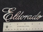 79 - 85 Cadillac Eldorado Script Emblem W/ 3 Posts. Fixed Price $59.00.