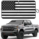 Ford F250 F350 Super Duty American Us Flag Windshield Sun Shade Cover. Fixed Price $16.99.