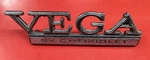 Oem Gm 73-75 Chevy "vega By Chevrolet" Rear Trunk Emblem Badge Nameplate 9614435. Fixed Price $24.95.