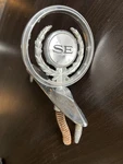 1976-1980 Dodge Aspen Hood Ornament & Base Chrome Oem. Fixed Price $50.00.