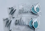 1965-66 Amc Marlin Fender Emblem Set Of Two.. Fixed Price $110.00.