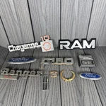 Ford Ranger Xl Chrome Fender Emblem Badges + More. Fixed Price $17.99.