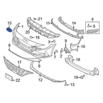 Hyundai 86311AB000 Front Bumper Cover Emblem. Fixed Price $37.41.