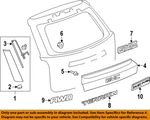 Gm Oem 10-21 Acadia,terrain Lift Gate Exterior Trim-nameplate 23255005. Fixed Price $30.29.