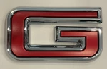Gmc 2019- 21 Sierra Rear Tailgate Emblem Letter "g" Red Oem # 84309190. Fixed Price $19.99.