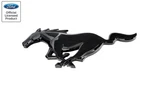 2010-2014 Ford Mustang Black Running Horse Front Grille Emblem Badge 8". Fixed Price $30.95.