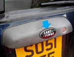 Genuine Black+silver Rear Door Badge For Rover Freelander 1 Oval Logo. Fixed Price $35.24.