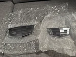 2024-2025 Cadillac XT4 Crest Emblems Monochrome Finish Gm Oem 85544312. Fixed Price $115.00.