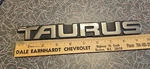 Taurus Emblem Badge Nameplate Lettering Ford F2DB-5442550-BA. Fixed Price $6.00.