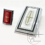 1982-1983 Lincoln Continental Grill Emblem And Trunk Lock Cover (E25Y8A223A) Nos. Fixed Price $99.00.