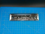 Vintage Plymouth Fury Ii Emblem Badge Trim Plate Oem Mopar 2786335 CD142 60S 70S. Fixed Price $42.39.