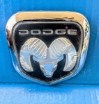 1997-01 Dodge Ram Van Hood Emblem Badge Nameplate W/adhesive Included. Fixed Price $23.49.
