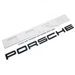 "porsche" Emblem Matte Black Finish 17" X 1" Panamera. Fixed Price $124.97.