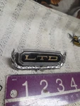 Nos Interior Door Panel Emblem C9YB-6520978-A 1969-70 Ford Ltd. Fixed Price $39.95.