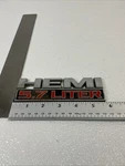 09-22 Dodge Ram 5.7 Liter Hemi Rear Side Emblem Logo Badge Sign Oem B34. Fixed Price $24.99.