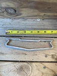 1957 Chevrolet Chevy Bel Air Trunk Emblem Bezel Marker Badge Trim Broke Studs. Fixed Price $32.75.