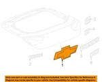 Gm Oem 17-19 Cruze Lift Gate Exterior Trim-emblem 39087618. Fixed Price $54.51.
