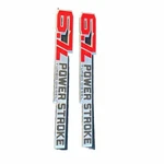 23 - 24 Super Duty Oem Ford 6.7L Powerstroke Diesel Red Chrome Door Emblems Pair. Fixed Price $149.99.
