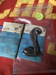 Nos Pair 1969 Fairlane Cobra Fender Ornaments C9OZ-16228A. Fixed Price $150.00.