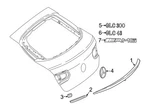 Genuine Oem Hatch Emblem 09981085009040 For Mercedes-benz. Fixed Price $65.95.