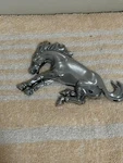 Vintage Oem Ford Chrome Horse Emblem E01B E37B 16C144 Aa Kbc 800410 Bronco. Fixed Price $11.99.