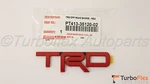 Toyota Trd Red Metal Emblem Genuine Oem PT413-35120-02. Fixed Price $22.99.