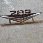 Vintage 1964-1966 Ford Mustang 289 Chrome Emblem Oem. Fixed Price $20.00.