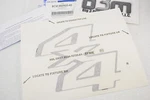 2015-2016 Ford Super Duty 4X4 Decal Emblem Magnetic Lh Side Rh New Oem. Fixed Price $55.73.