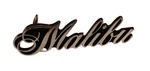 Vintage Chevrolet Malibu Script Chrome Emblem Badge #345382. Fixed Price $19.95.