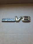2001-2007 Toyota Sequoia 24K Gold Plated Rear "i Force V8" Emblem 75443-34010. Fixed Price $48.00.