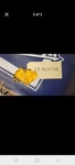 Nos Mint 1953 Pontiac Lucite Indian Head Hood Ornament Insert. Fixed Price $200.00.