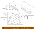 Hyundai Oem 15-16 Genesis Trunk Lid-emblem Badge Nameplate 86313B1200. Fixed Price $24.70.