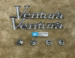 71 72 73 74 75 76 77 Pontiac Ventura Fender Emblems New Pair *free Shipping**. Fixed Price $79.85.