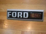 Nos 1985 1986 Ford B600 Front Fender Emblem E5HZ-16720-F. Fixed Price $74.99.