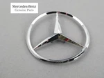 Genuine Trunk Lid Chrome Star Rear Emblem - For Mercedes Benz. Fixed Price $40.49.