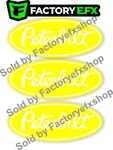 Yellow & White Peterbilt Grille Hood Decals For Emblems 359 379 378 353 377. Fixed Price $17.39.