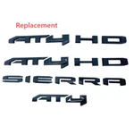 Matte Black Replacement 2020 - AT4 Emblem Kit Fit Gmc Sierra 2500HD 3500HD. Fixed Price $79.89.