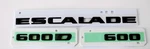 2021-2026 Cadillac Escalade Black Emblems 85053409 600D Oem Gm New. Fixed Price $139.98.