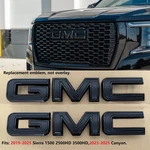 2X Oem Grille Tailgate Black Gmc Emblem For Badge 2019+ Sierra 1500 2500HD Matt. Fixed Price $69.55.