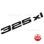 01-05 Bmw 325XI Rear Trunk Lid Letter Emblem Badge Performance Gloss Black. Fixed Price $17.99.