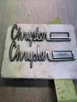 1963 Chrysler Newport Fender Emblem Oem 2276473 Mopar Pair. Fixed Price $42.48.