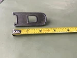 1967-1968-1969 Ford Truck Letter "d" Hood Emblem Oem G7TB-16606D. Fixed Price $20.00.