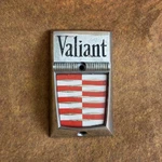 Vintage 1960-61 Plymouth Valiant Hood Emblem Metal 2082103. Fixed Price $55.00.