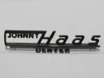 Vtg Johnny Haas Lincoln-mercury Denver Colorado Metal Dealership Badge Emblem. Fixed Price $39.95.