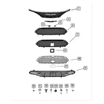 For Chrysler Pacifica 2019-2020 68415308AA Front Grille Emblem. Fixed Price $115.10.