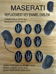 Maserati Quattroporte Granturismo Grancabrio Replacement Key Emblem M139 M145. Fixed Price $36.90.