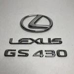 2006 - 2007 Lexus GS430 Chrome Rear Trunk Lid Emblem Logo Badge Nameplate. Fixed Price $46.00.
